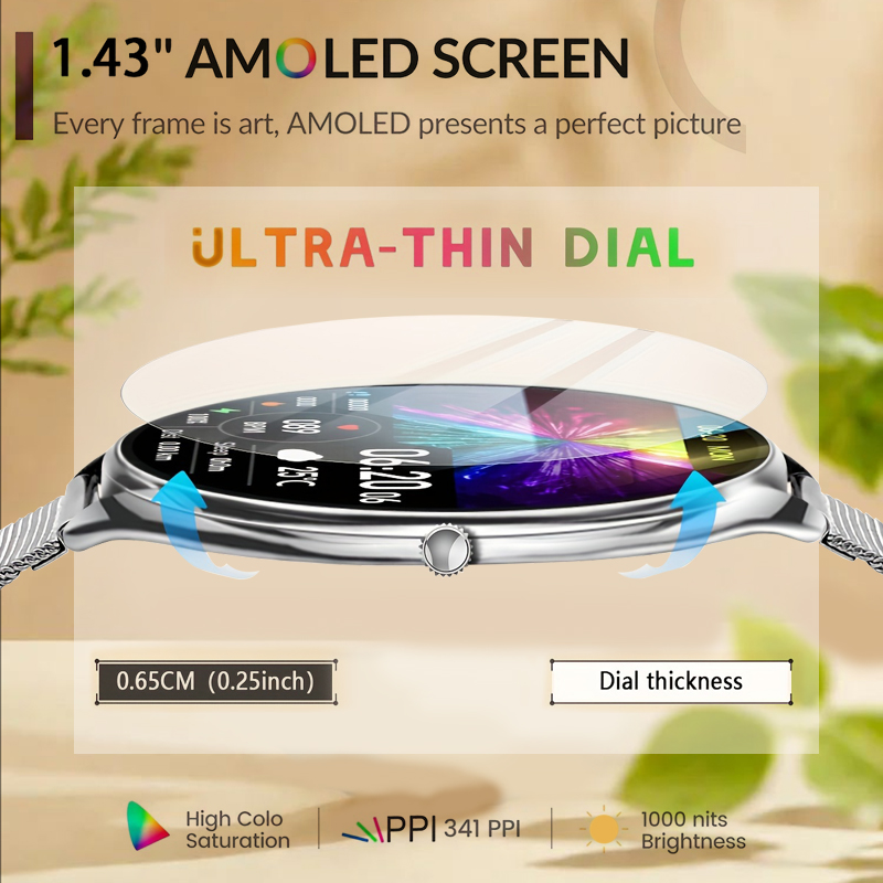 Watches Ladies Smartwatch - 2026 Original für Frauen, ultradünne Smartwatch,