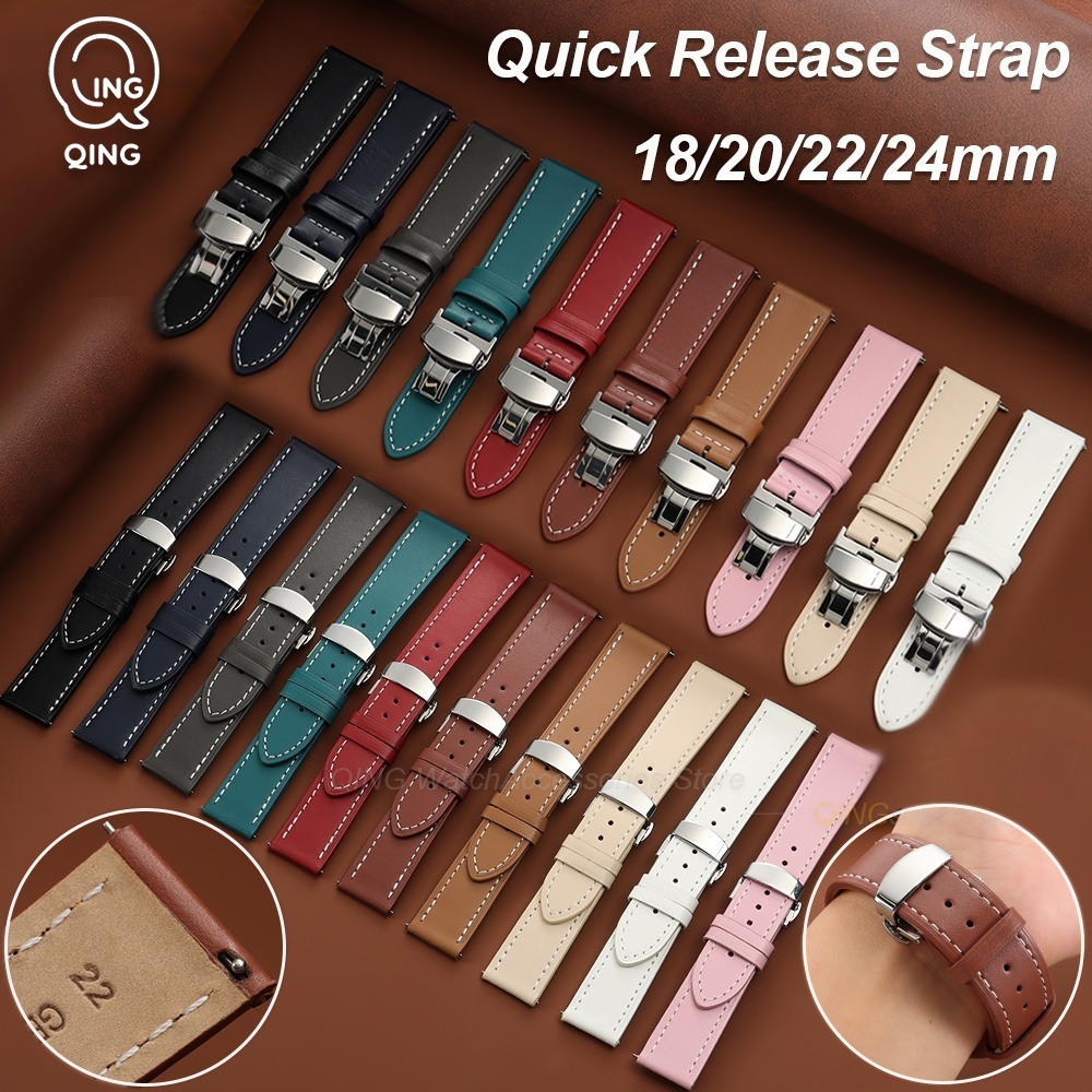 Smartwatch Vintage Watches For Women - 18mm 20mm 22mm 24mm Vintage Leder