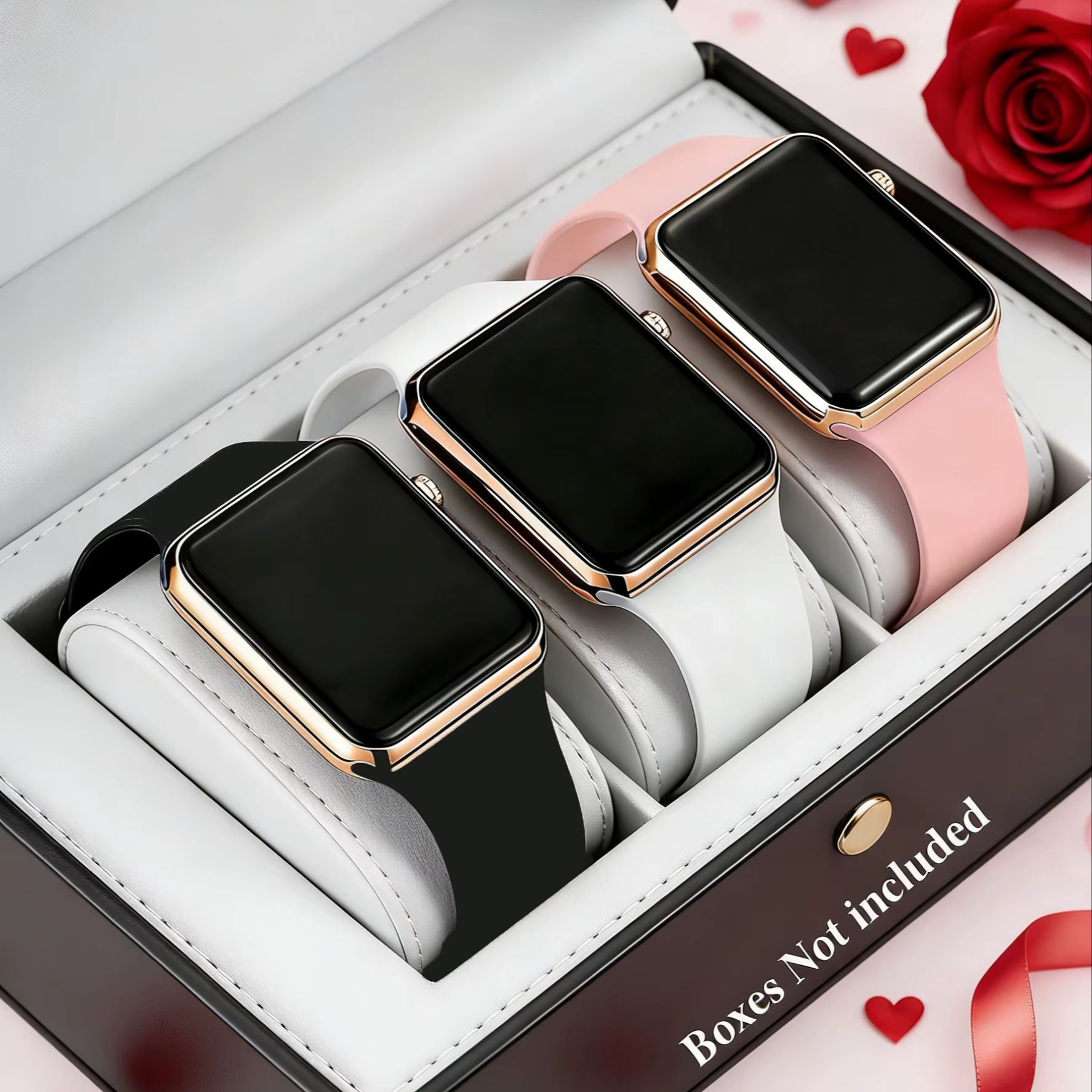 3-teiliges Set mit süßen und s – Smartwatch Watches For Girls Bewertung und Preis
