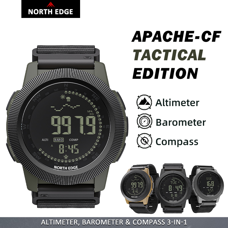 NORTH EDGE APACHE-CF Herren Di – Altimeter Compass Watch Bewertung und Preis