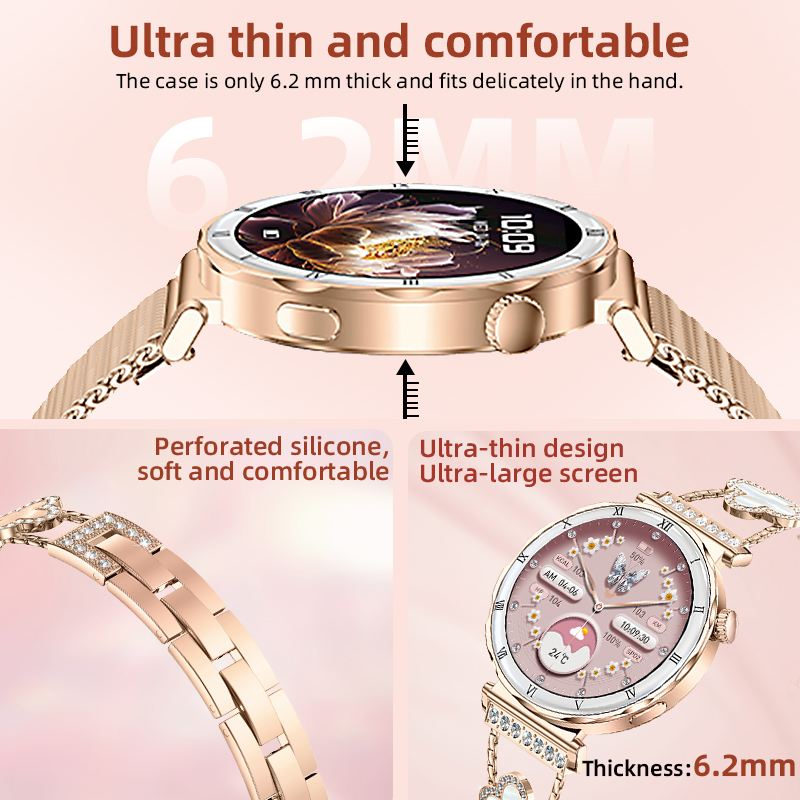 LIGE Neue Damen-Smartwatch mit – Watches Ladies Smartwatch Bewertung und Preis