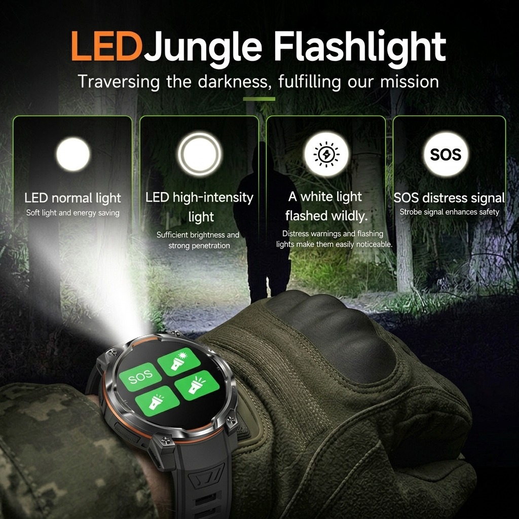 2026 Neue Militär-Smartwatch m – Watch Vs Smartwatch Bewertung und Preis