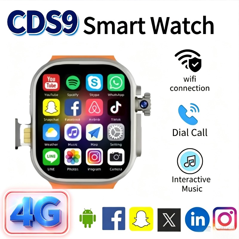 4G CDS9 Android Smartwatch – D – Smartwatch Watches For Women With Gps Bewertung und Preis