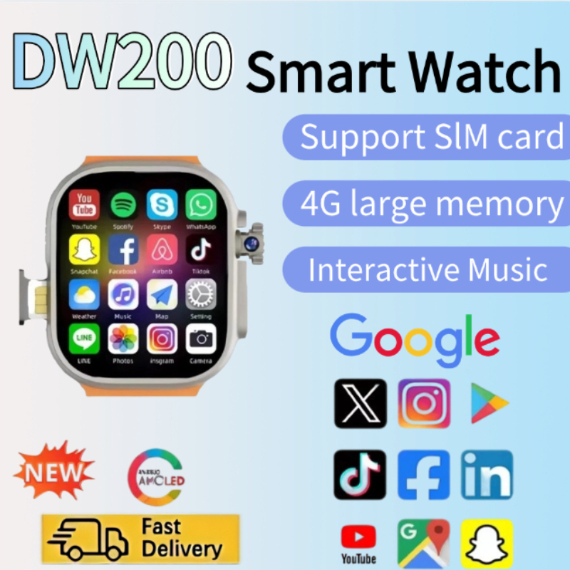 Netzwerk-Smartwatch DW200 SIM- – Smartwatch Watches Price Bewertung und Preis