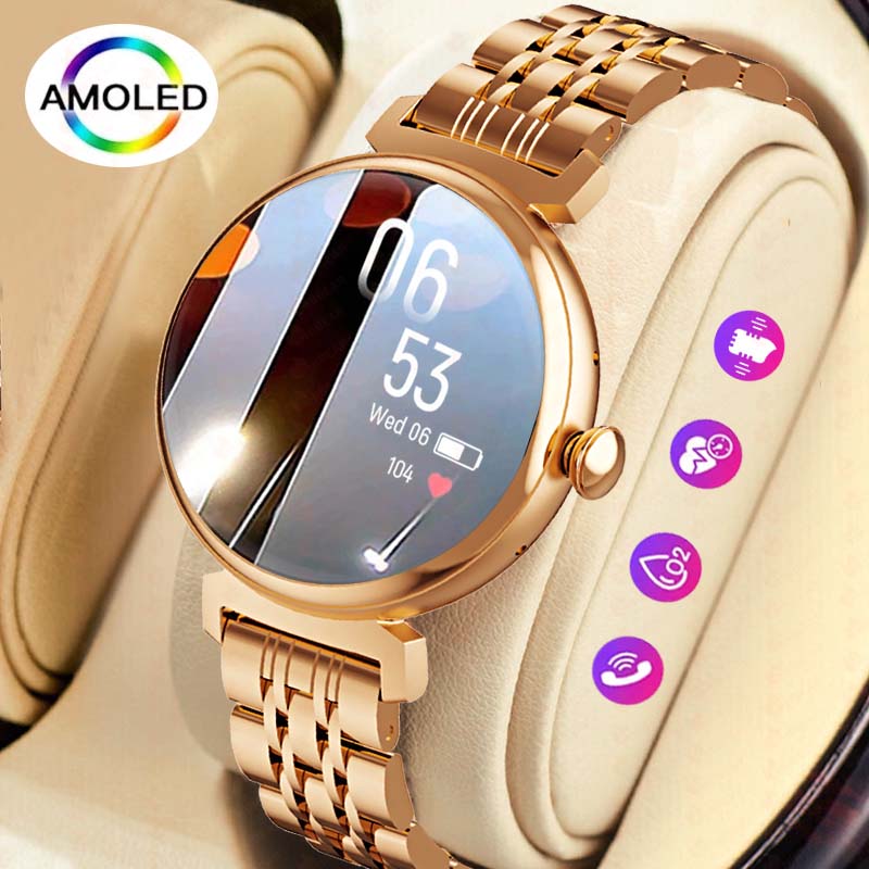 1,04 Zoll AMOLED-Bildschirm Mo – Watches Ladies Smartwatch Bewertung und Preis