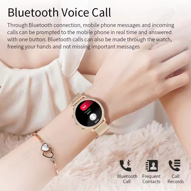 Elegante Damen-Smartwatch mit  – Watches Ladies Smartwatch Bewertung und Preis